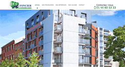 Desktop Screenshot of foncier-construction.fr